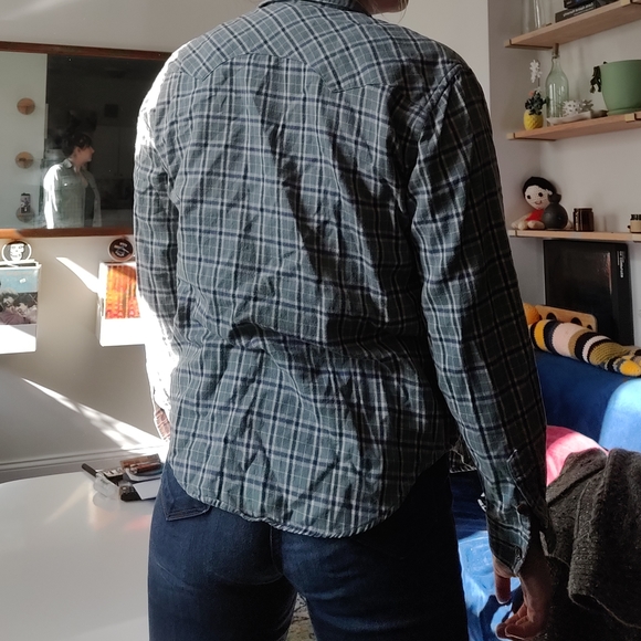 Ralph Lauren Green Flannel - Picture 2 of 4